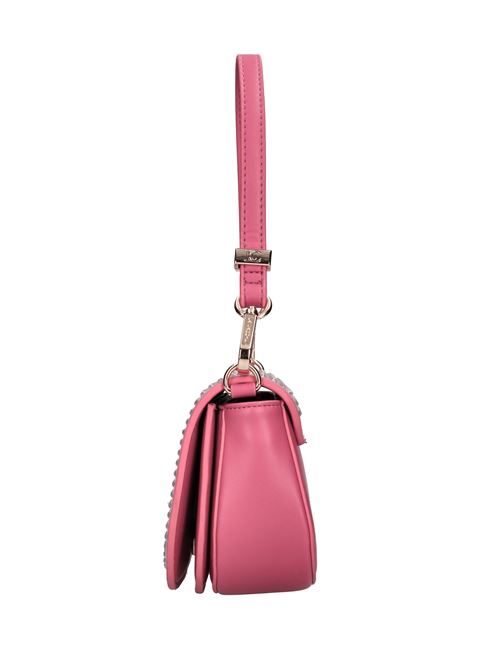 Borsa NIGHT ED in ecopelle ed ecocamoscio LA CARRIE | 141M-KK-762-SYMFUCSIA